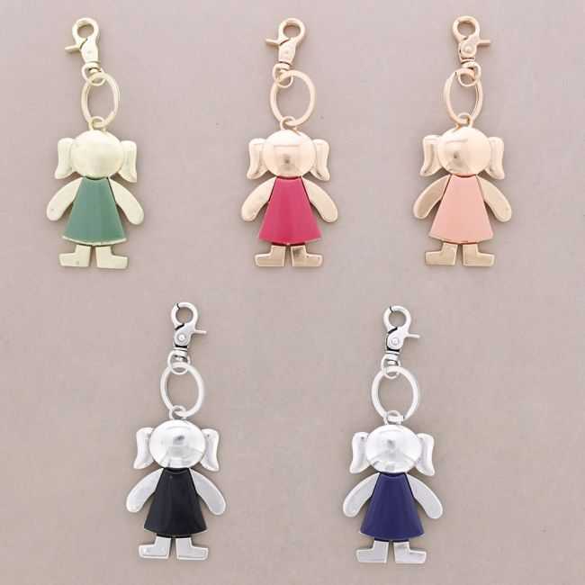 RESIN METAL KEYCHAIN