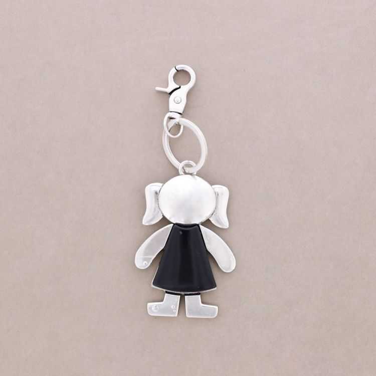 RESIN METAL KEYCHAIN