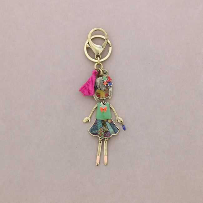 DOLCE BAMBOLINA KEYCHAIN