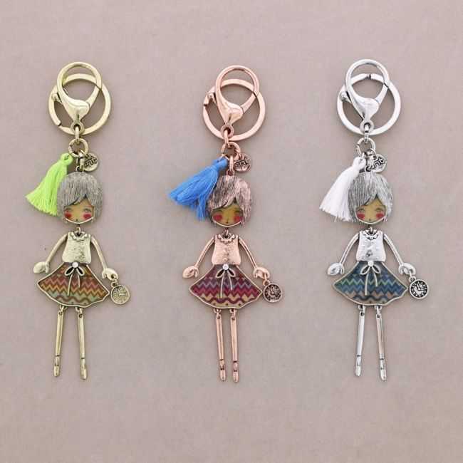 BALLERINA DOLL KEYCHAIN