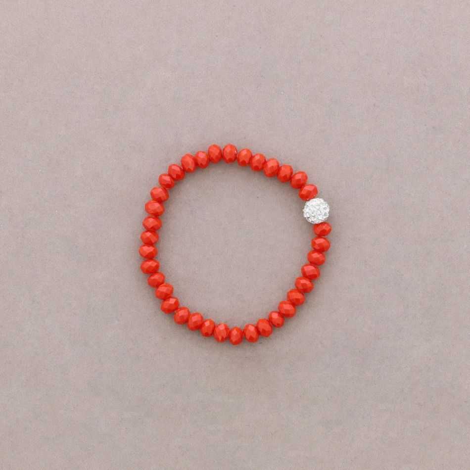 PULSERA CUENTAS CRISTALES