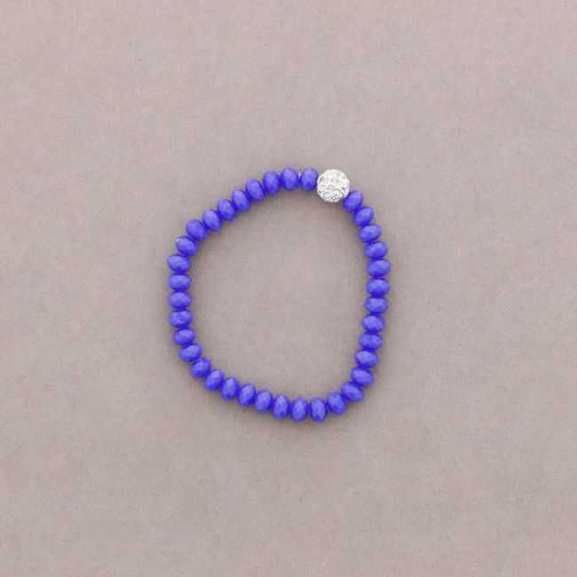 PULSERA CUENTAS CRISTALES