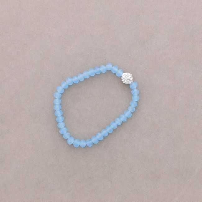 PULSERA CUENTAS CRISTALES