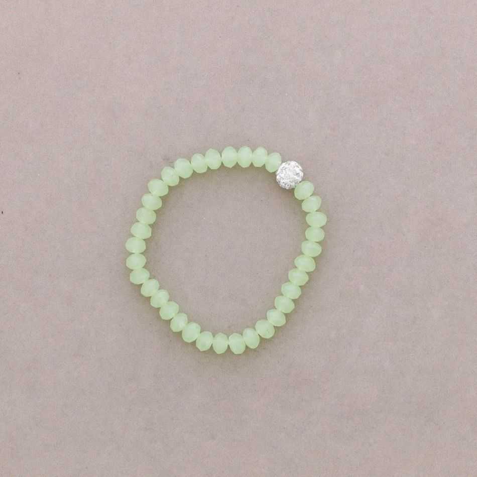 PULSERA CUENTAS CRISTALES