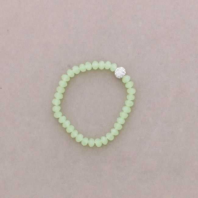 PULSERA CUENTAS CRISTALES
