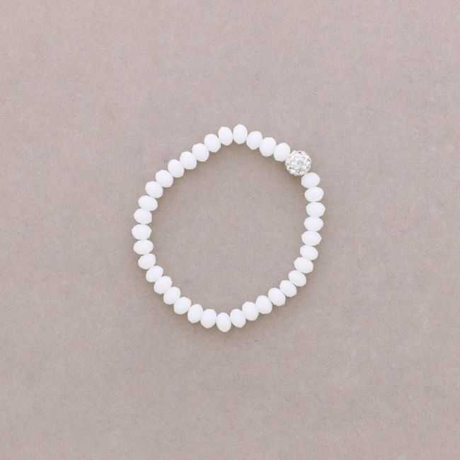 PULSERA CUENTAS CRISTALES