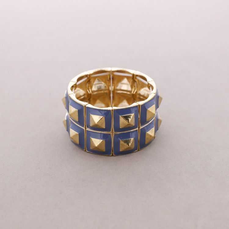 PULSERA RIGIDA METAL ESMALTE 2