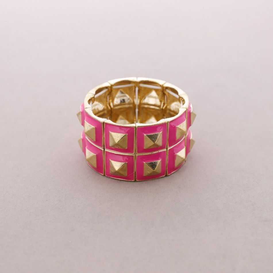 PULSERA RIGIDA METAL ESMALTE