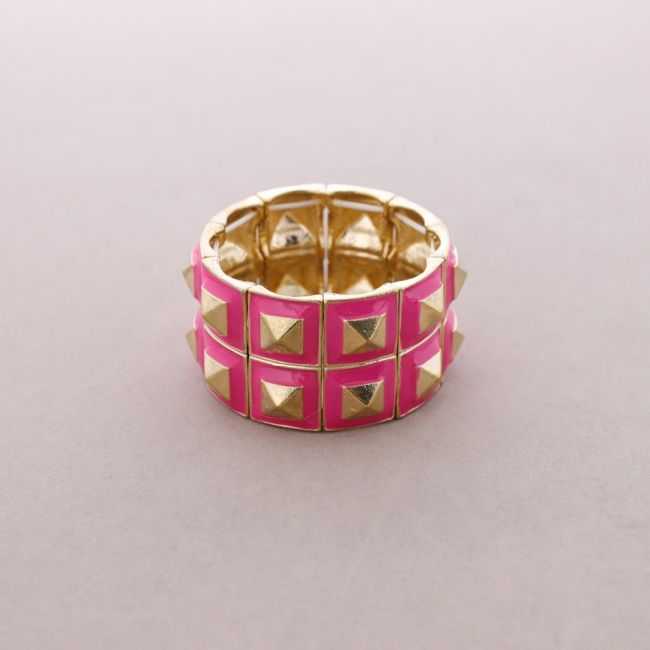 PULSERA RIGIDA METAL ESMALTE
