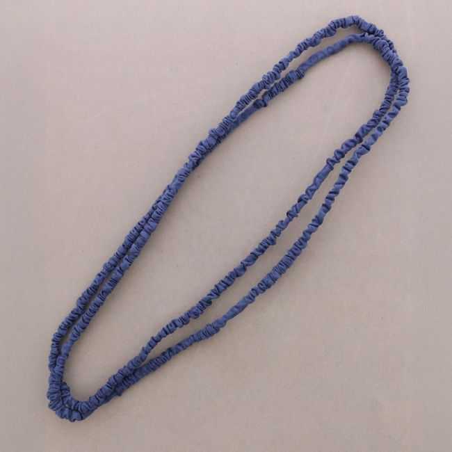 COLLAR LARGO ALAMBRE TELA FORRADA
