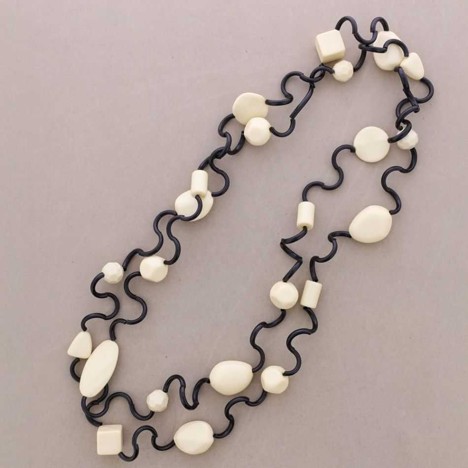 COLLAR LARGO TUBOS SILICONA FORMAS IRREGULARES RESINA