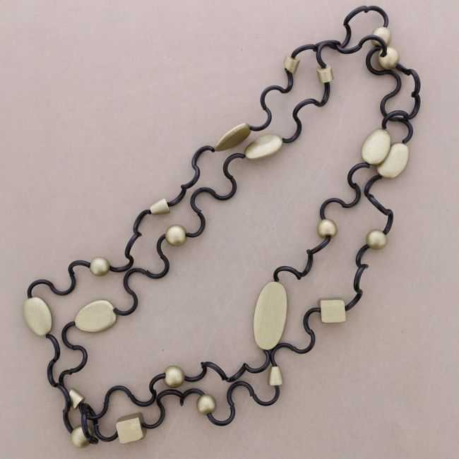 COLLAR LARGO TUBOS SILICONA FORMAS IRREGULARES RESINA