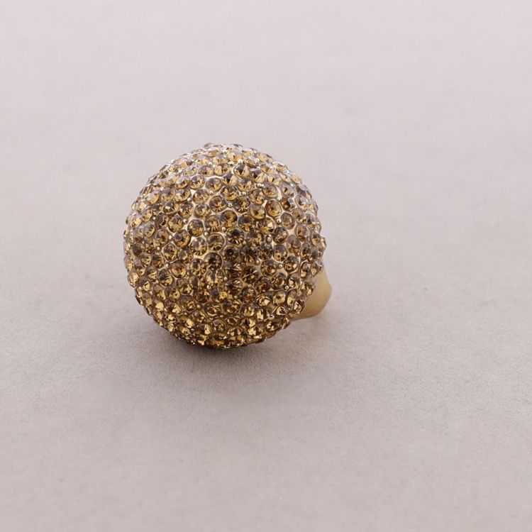 ANILLO CRISTALES METAL 2