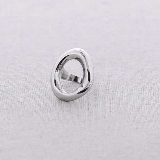 ANILLO ACERO ANILLA IRREGULAR