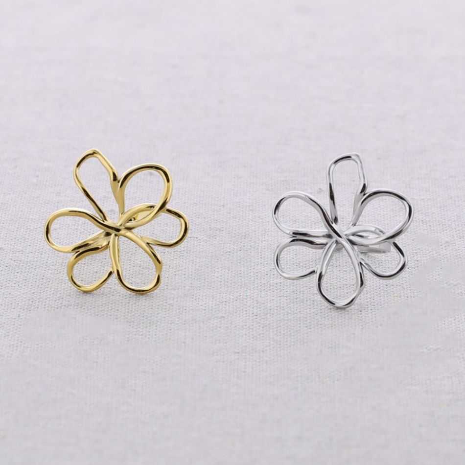 STEEL FLOWER RING