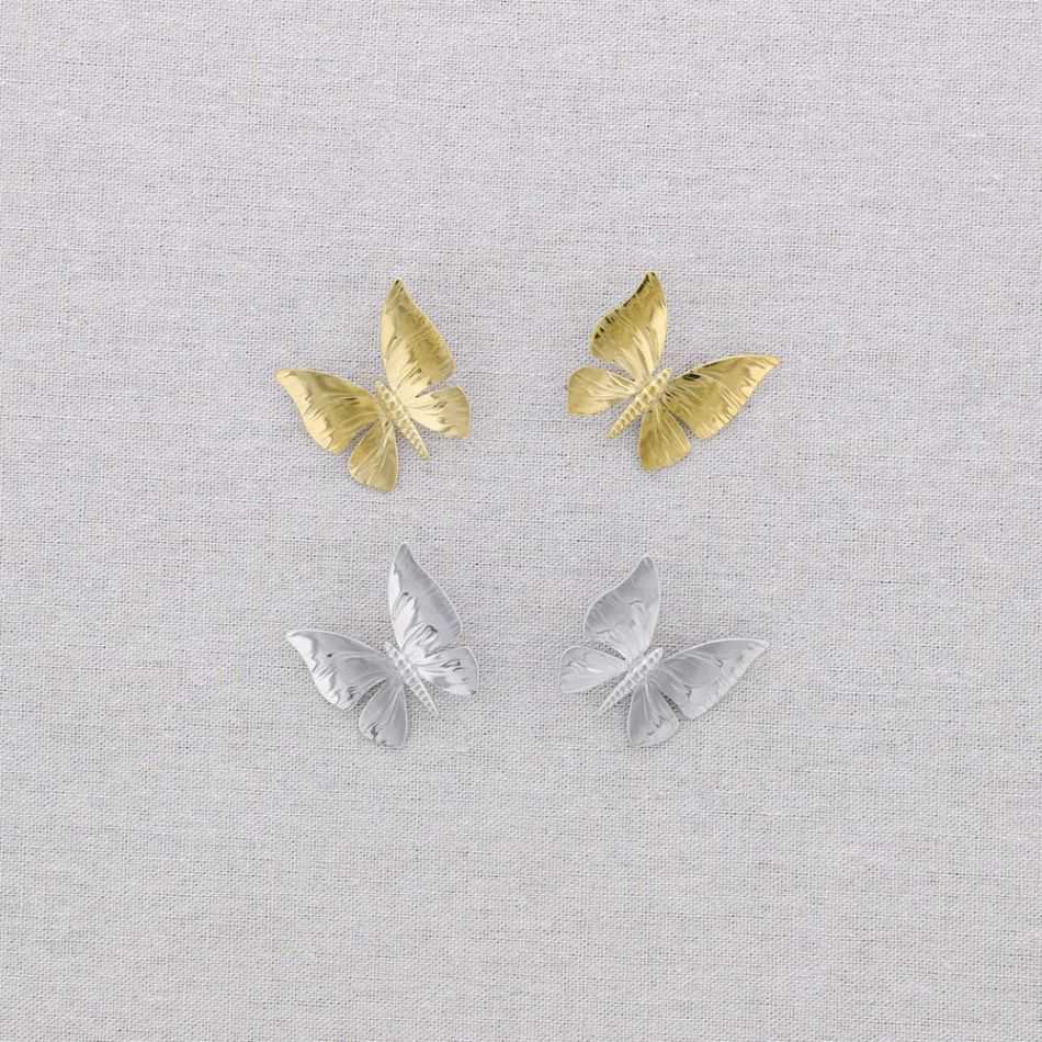 BUTTERFLY STEEL EARRINGS