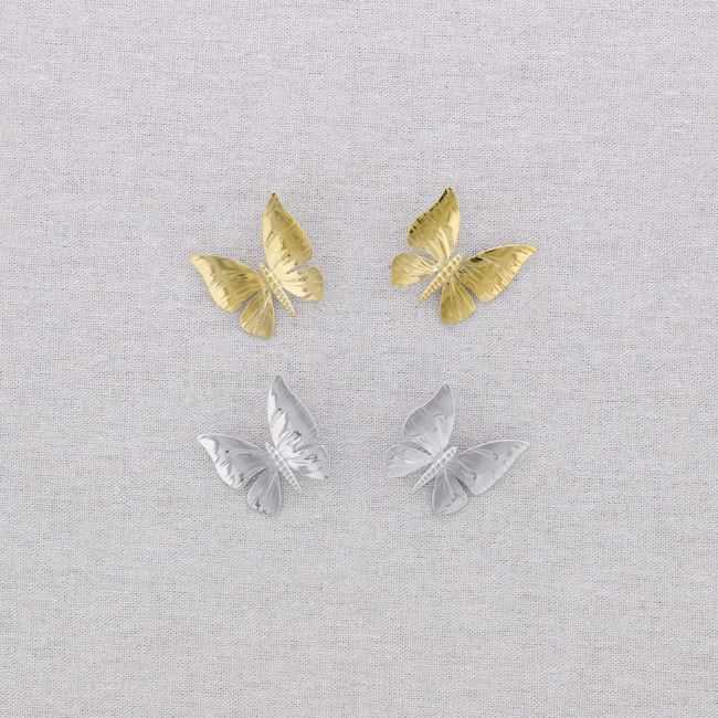 BUTTERFLY STEEL EARRINGS