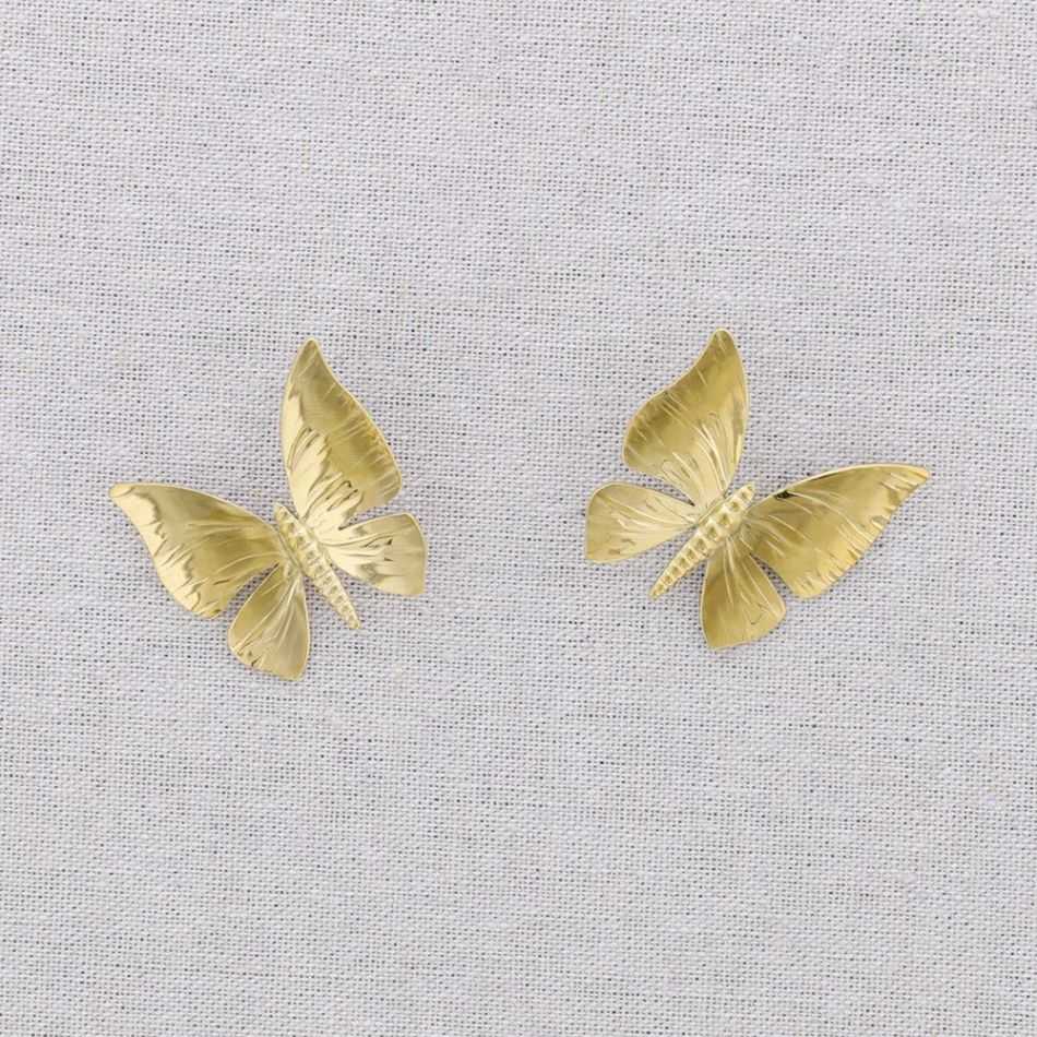 BUTTERFLY STEEL EARRINGS