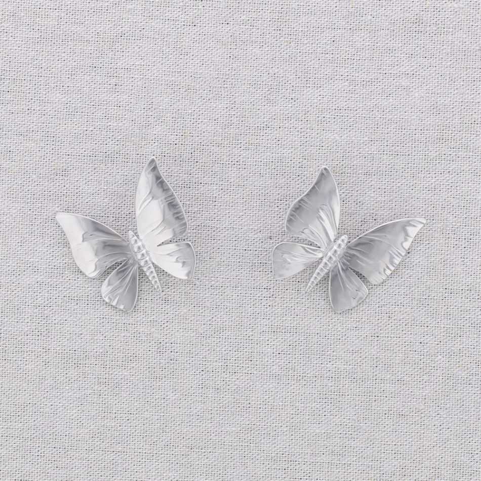 BUTTERFLY STEEL EARRINGS