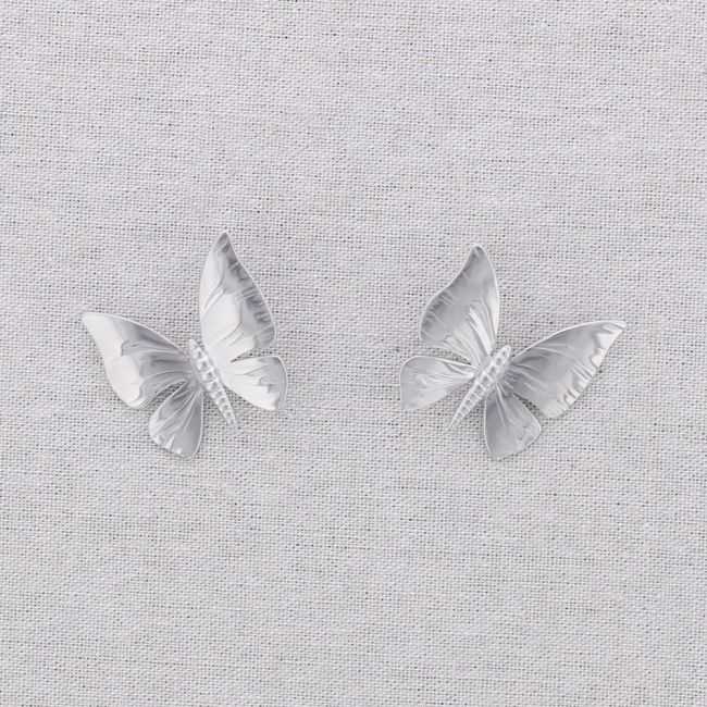 BUTTERFLY STEEL EARRINGS