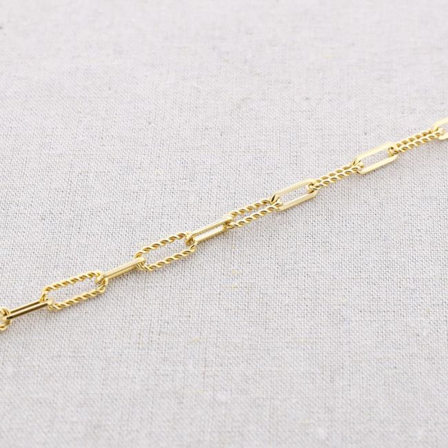 STEEL LINK SHORT NECKLACE