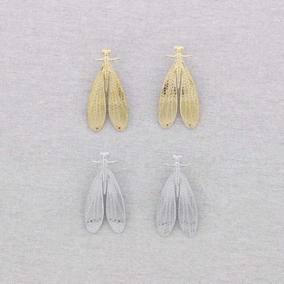 INSECT STEEL EARRINGS