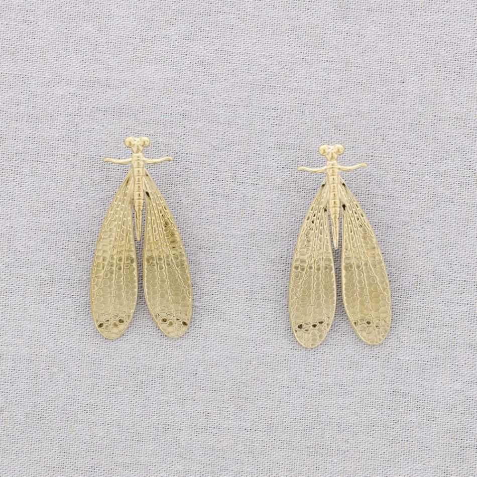 INSECT STEEL EARRINGS
