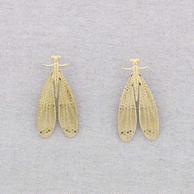 INSECT STEEL EARRINGS