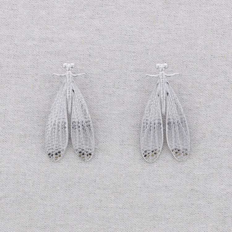 INSECT STEEL EARRINGS