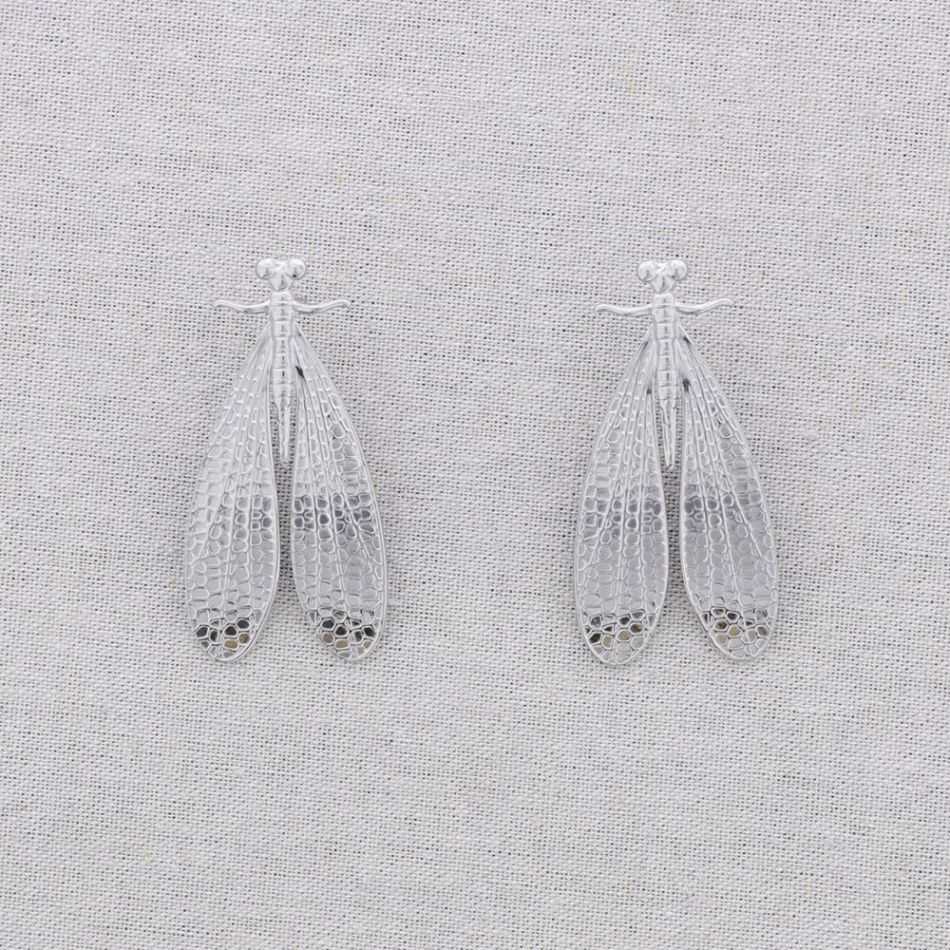 INSECT STEEL EARRINGS