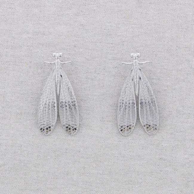 INSECT STEEL EARRINGS