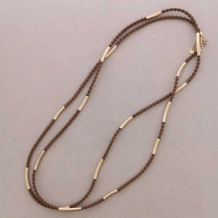 COLLAR LARGO ELÁSTICO DOBLE VUELTAS TUBOS METAL 2