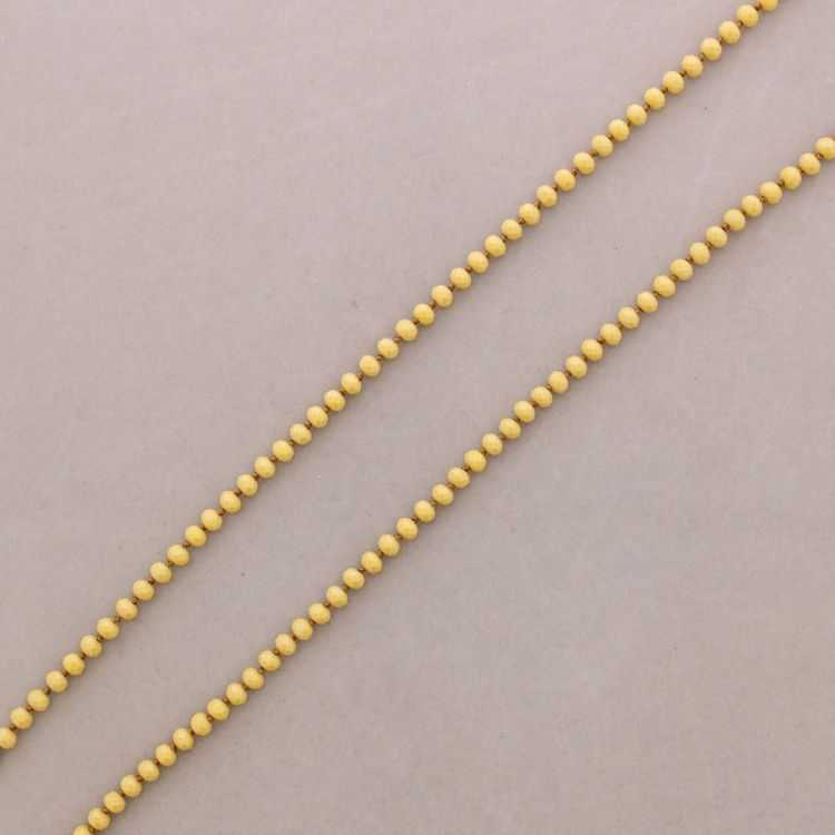 LONG CRYSTAL NECKLACE 1.2Mx8MM