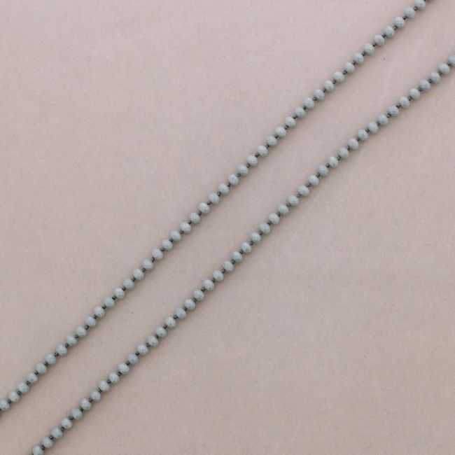 LONG CRYSTAL NECKLACE 1.2Mx8MM