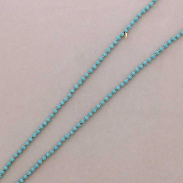 LONG CRYSTAL NECKLACE 1.2Mx8MM 2