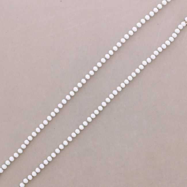 COLLAR LARGO CRISTALES 1.2Mx8MM