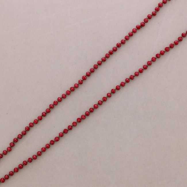 LONG NECKLACE CRYSTALS 1.2MX8MM