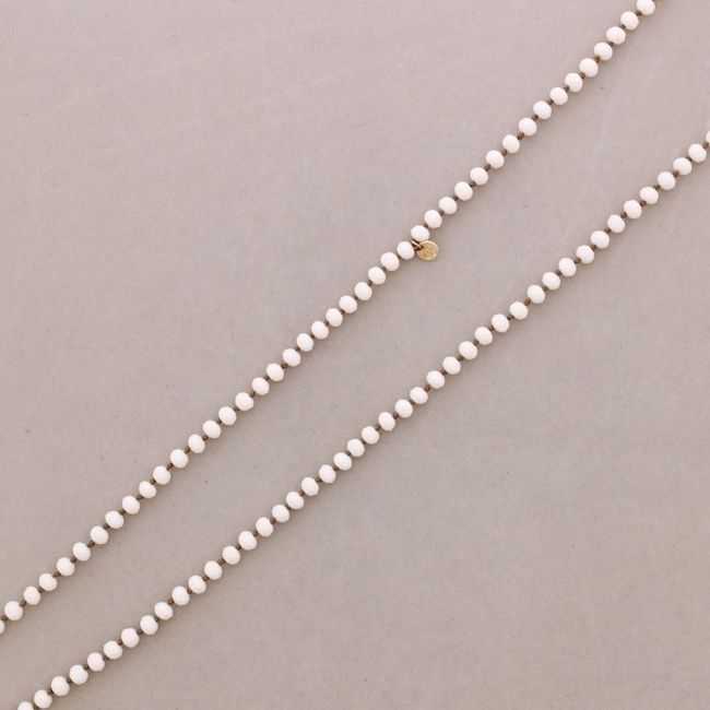 LONG NECKLACE CRYSTALS 1.2MX8MM