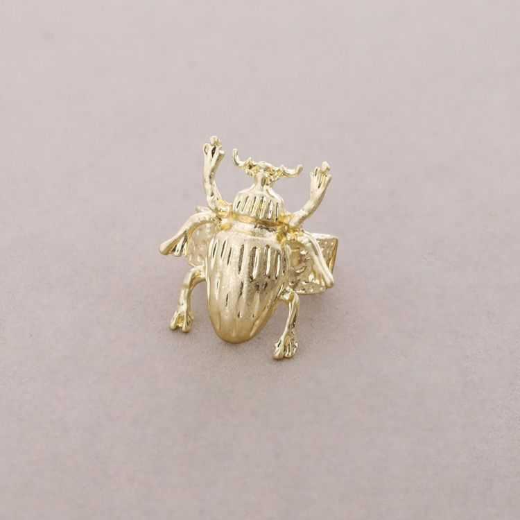 ANILLO ELÁSTICO INSECTO METAL