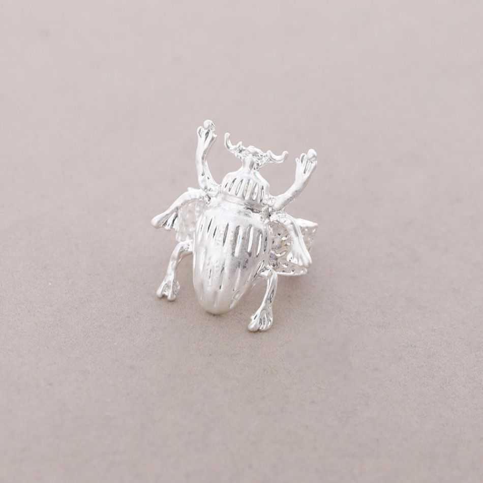 ANILLO ELÁSTICO INSECTO METAL