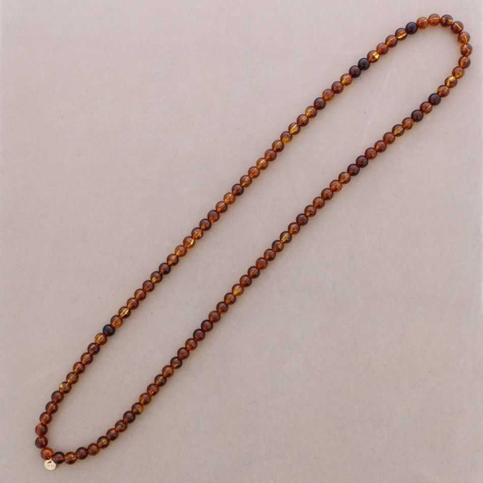 COLLAR LARGO ELÁSTICO CUENTAS BOLAS RESINA 100CM 10MM