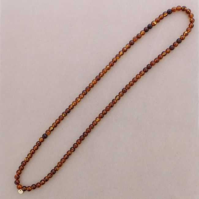 COLLAR LARGO ELÁSTICO CUENTAS BOLAS RESINA 100CM 10MM