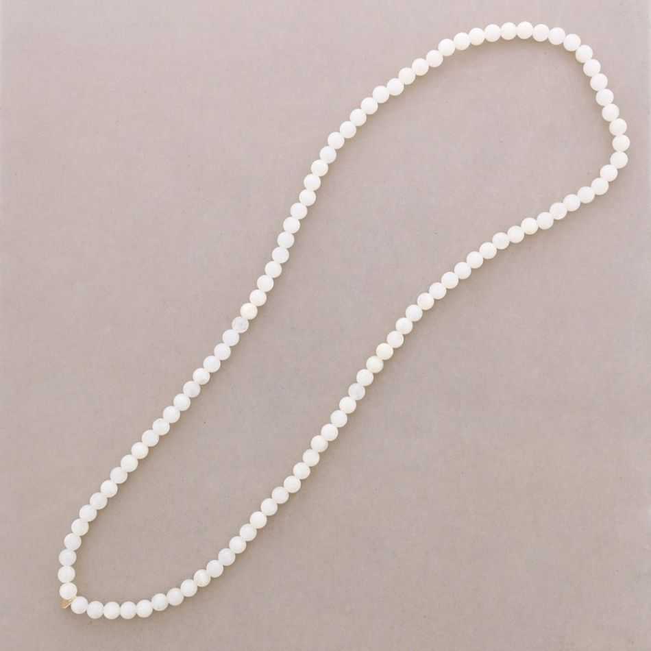 COLLAR LARGO ELÁSTICO CUENTAS BOLAS RESINA 100CM 10MM