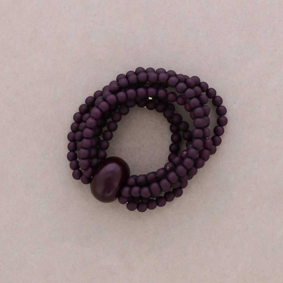 ELASTIC BRACELET WITH RESIN BEADS