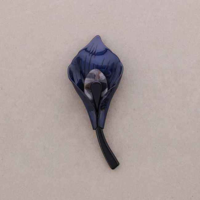 BROCHE FLOR RESINA