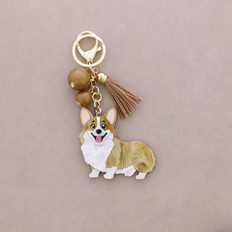 RESIN DOG KEYCHAIN 2