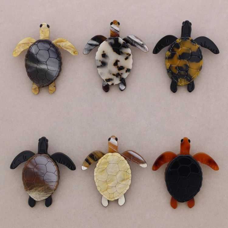 BROCHE TORTUGA RESINA 2
