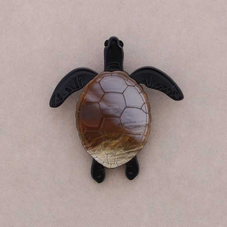 BROCHE TORTUGA RESINA