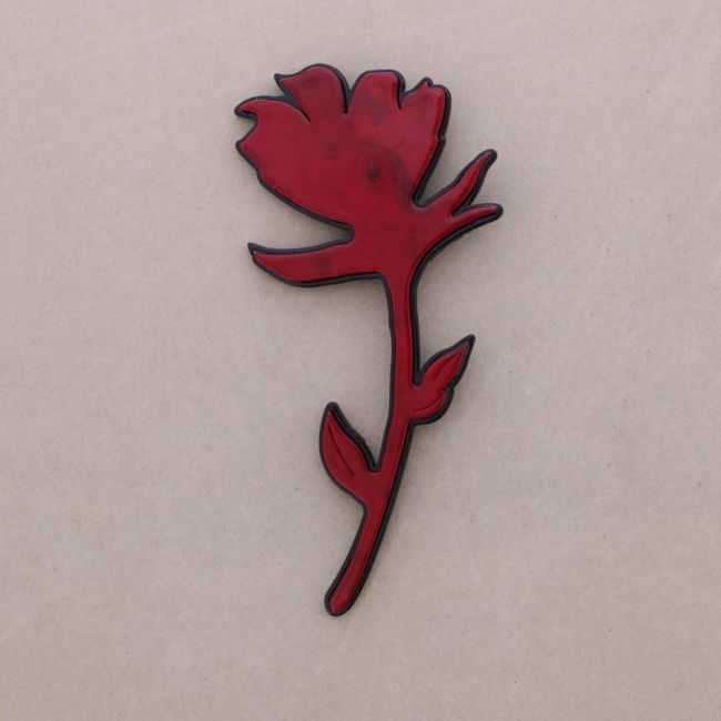 BROCHE FLOR XL RESINA