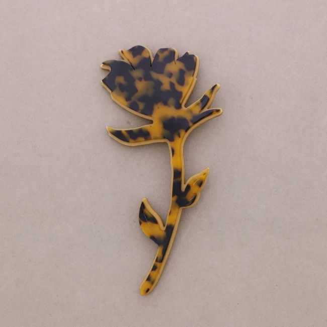 BROCHE FLOR XL RESINA